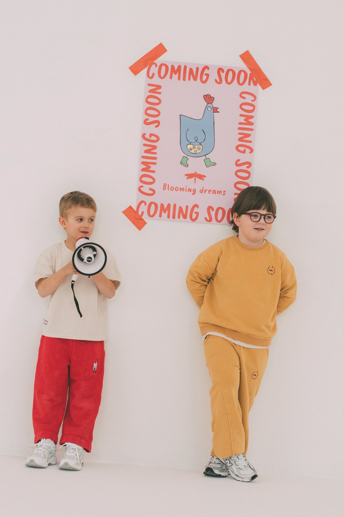 Szerokie Joggery RED KURA