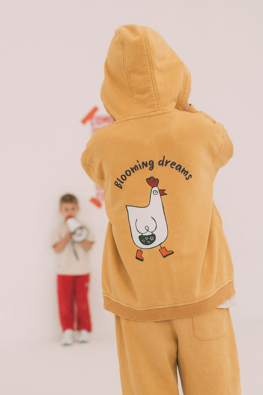 Bluza z kapturem MUSTARD