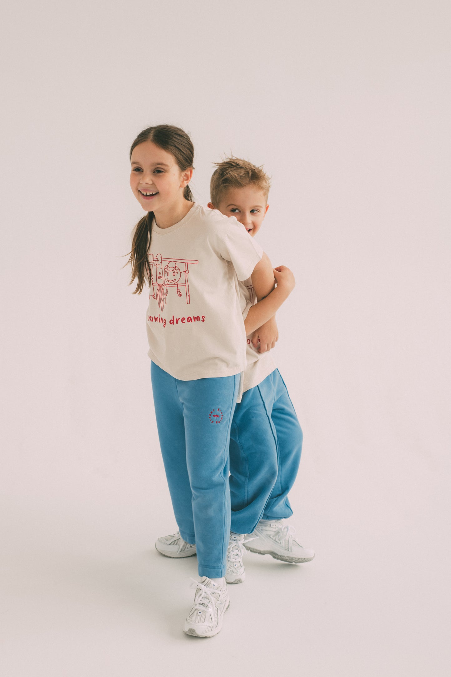 Szerokie Joggery BLUE