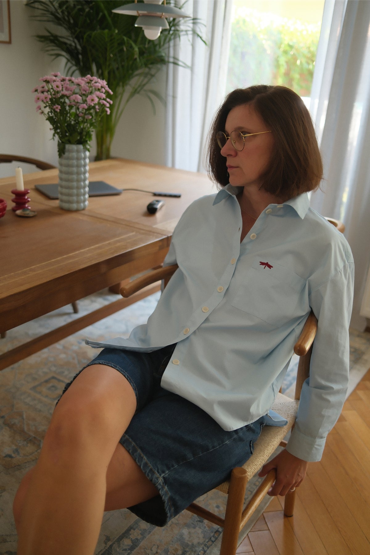 Natural Breeze Shirt | Blue