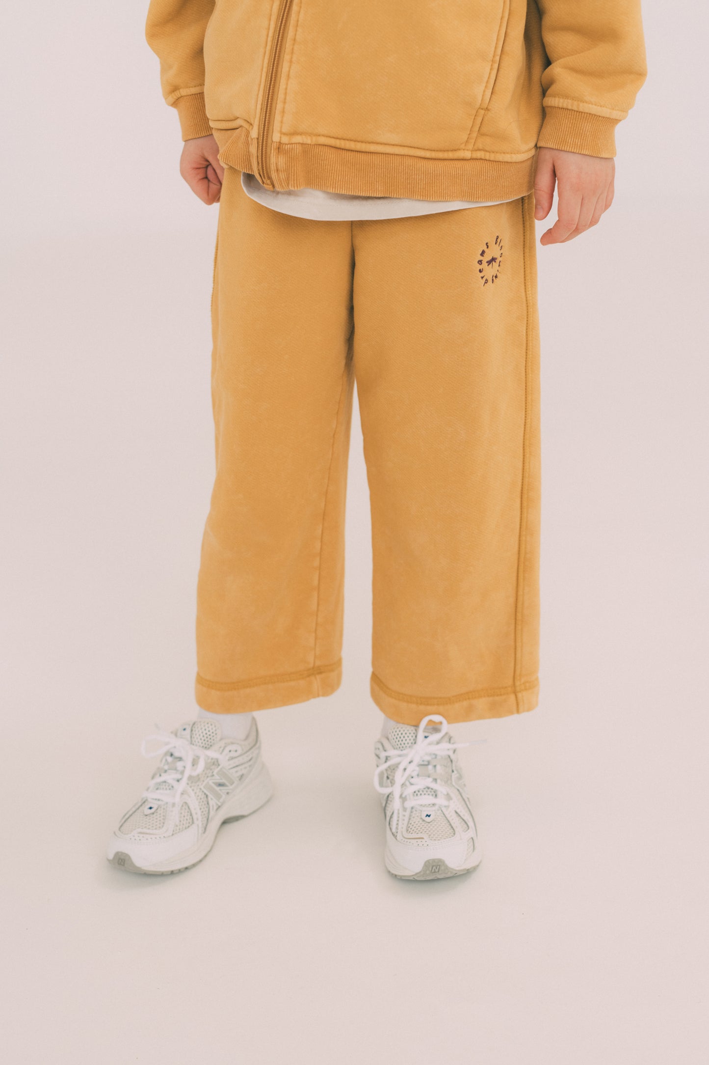 Szerokie Joggery MUSTARD